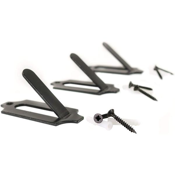 Одноуровневые комплекты установки Витрины крюки европейский череп стенка крепление вешалки 1,5 мм толщина