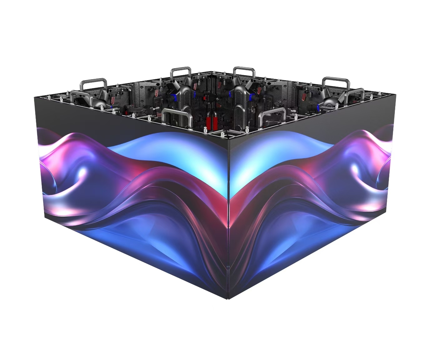 High Brightness Small Pitch LED Display 500x500mm 500x1000mm Outdoor COB LED