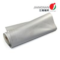 Tissu enduit de silicone non inflammable 590g de résistance à l'abrasion de haute résistance