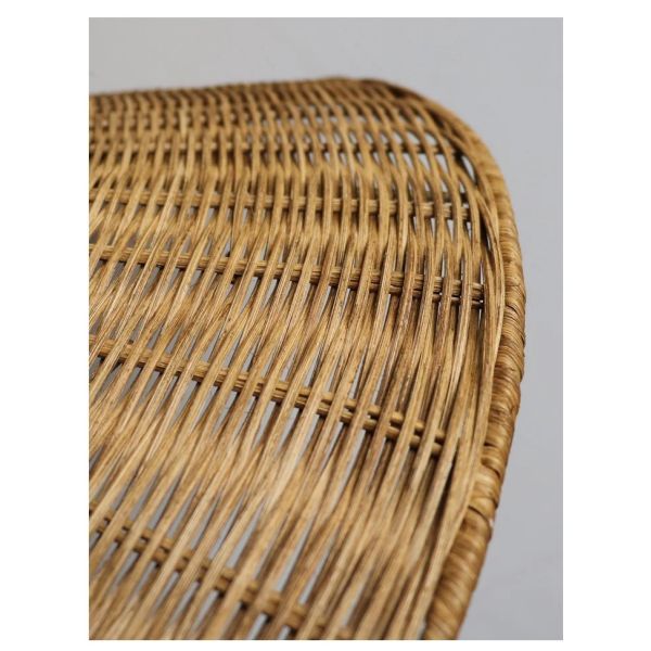 farmhouse light bar dining lights Minimalist Brown Beige Retro wicker pendant light(WH-WP-96)