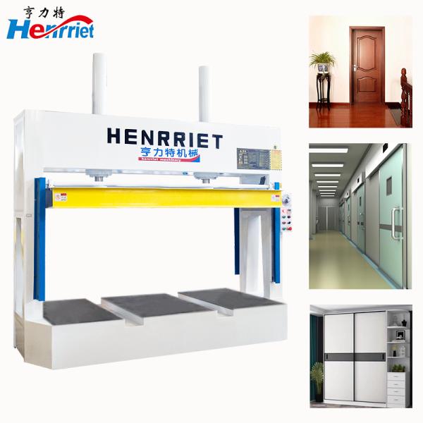 Forklift-Slot Electric Cold Press Machine with 50T Max Pressure and 2500x1250mm Work Platen for Wood Composite and Stainless Steel Doors
