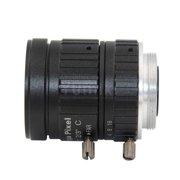 HD 5MP CCTV Camera Lens 16mm F1.6 Aperture 2/3 Image Format Mount C Industrial Security Road monitoring