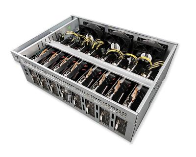 Machine chassis Motherboard 8gpu 847 pro/b85/b75 graphic card Rig Case Box 8 GPU Server Case