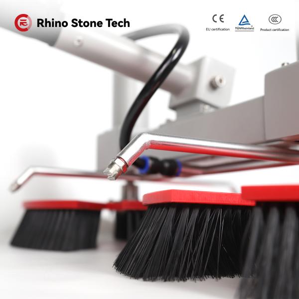 Outdoor Alloy Solar Panel Rotating Brush  Solar Panel Cleaning Solutions Double Disc