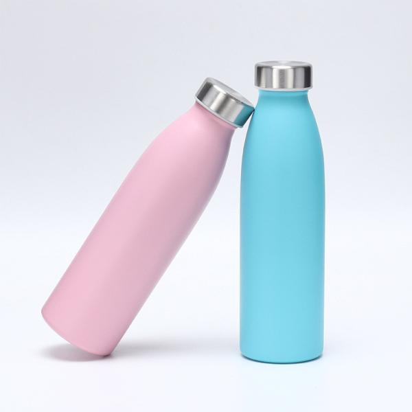Various Models Customized Double 750ml Wall Stainless Steel Vacuum Flask Insulated Tumbler Small Mouth Water Milk Bottle