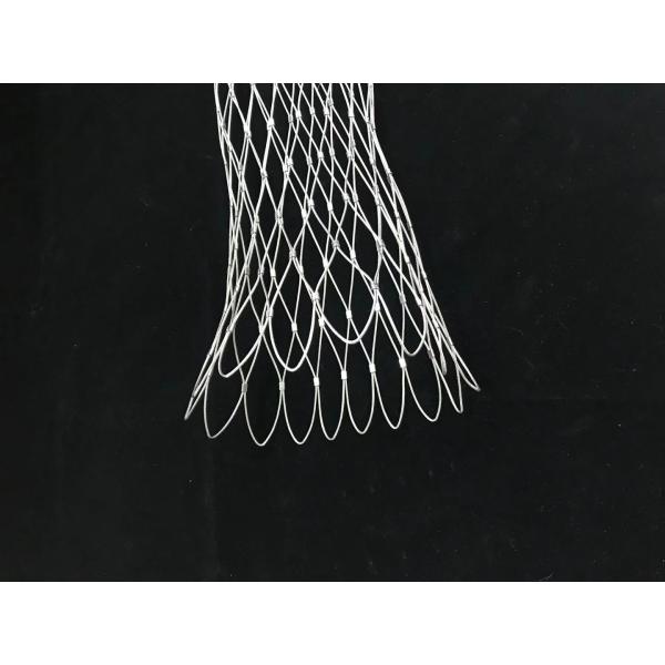 304/316 stainless steel ferrule wire rope mesh for bag protector