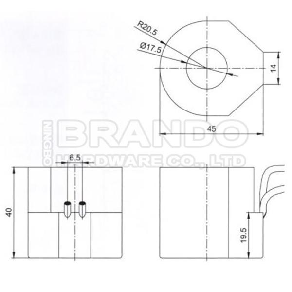 ФТС8267А01505439 наборы АСКО 162188 с катушкой 240/50ФБ соленоида МП-К-011 для Фрьер кухни Хенны Пенни коммерчески