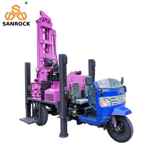 4700 KG Hydraulic Water Well Drilling Rig Powered By Diesel Engine