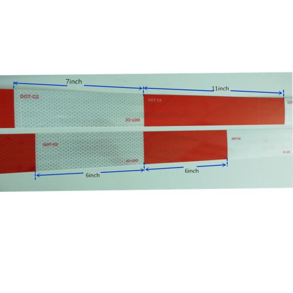 Prismatic DOT C2 DOTC2 Cinta De Reflectante Reflective Tape Stickers With America Standard Certification