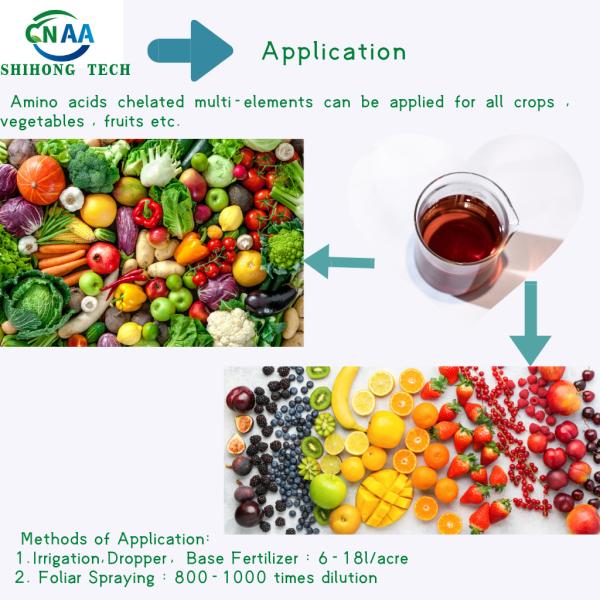 Organic Nitrogen Enzyme Amino Acid Liquid Fertilizer 50% N8-0-0 OMRI Listed