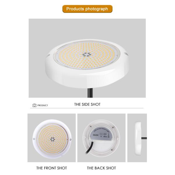 6W RGB DMX LED Pool Light IP68 Waterproof AC12V