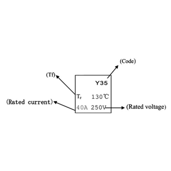 1A 2A 3A 5A 15A 75C до 250C Тепловые связки предохранители 10A 250V Тепловые предохранители