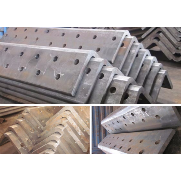 Used For Steel Structure Construction Sector Cnc Angle Steel Back Shovel Machine 7.5KW Power