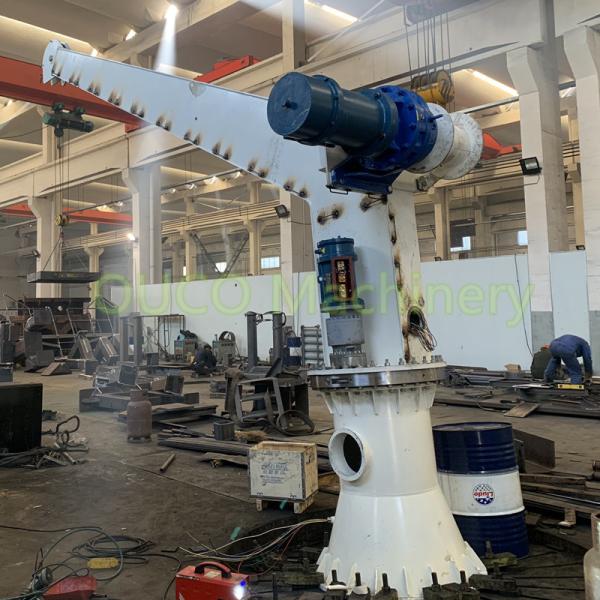 Кран заграждения оффшорной палубы 8T электрической 15M фиксированный