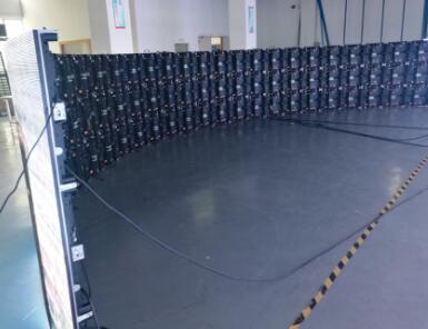 P4.81 Stage Outdoor Rental LED Display 500*500mm 500*100mm Cabinet Curved LED Screen