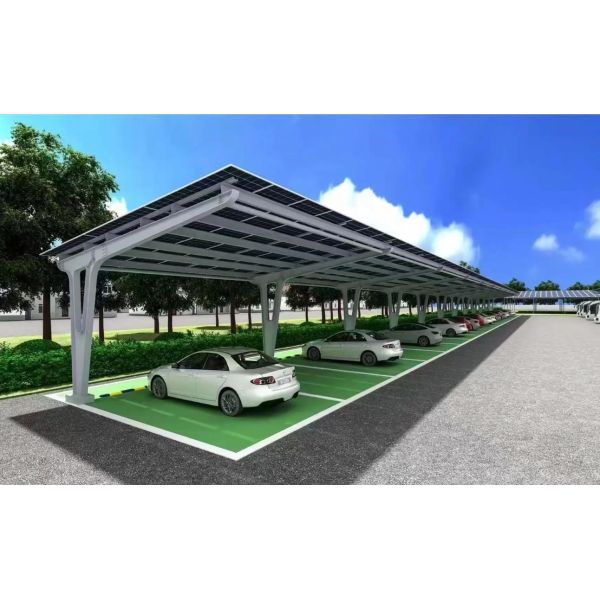 IEC 61215 Solar Solar PV Carports EN1900 Wind Seismic Pv Support