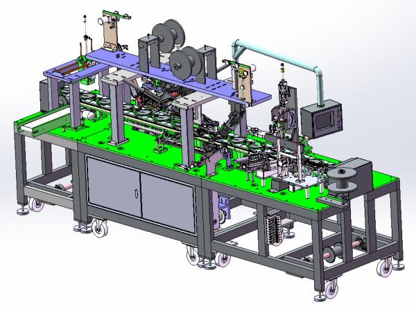 Antibacterial Hospital 0.5MPa N95 Mask Making Machine