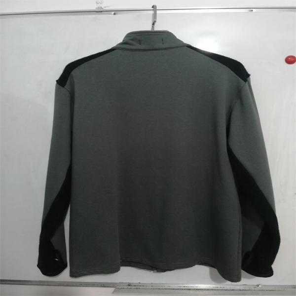 NFPA2112 CN88 12 FR Fleece Jackets With Zipper Modacrylic Cotton 350gsm