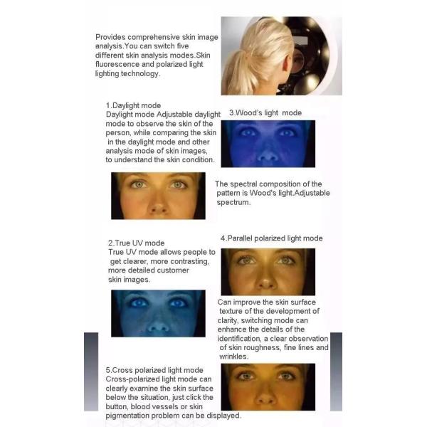 OBSERV 520 Lastest Skin Analyzer Best Skin Tester Professional Skin Scanner