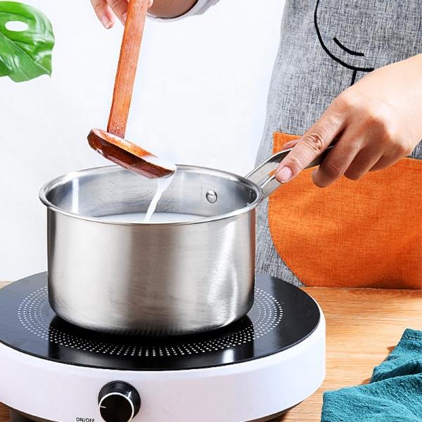 Escalation Series 5Pcs Multi-Purpose Kitchen Pots Cooking Cookware Sets Stainless Steel Pots Sets
