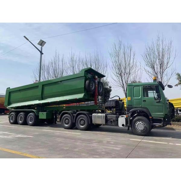 2/3 Axles Rear Dump Truck Semi Trailer for Coal/Ore/Building Materials Transportation