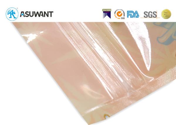 O alimento gomoso de Mylar dos doces ensaca o saco do suporte da folha de alumínio de ASTM acima