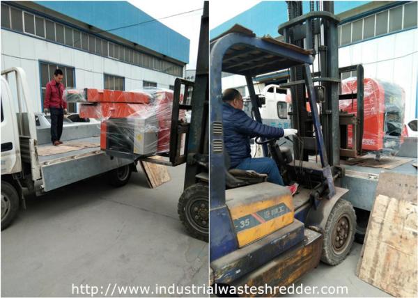 Retalhadora Waste industrial giratória das lâminas 380v dos fios