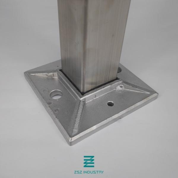 Corrosion Resistance Metal Railing Posts Stainless Steel Stair Balustrade