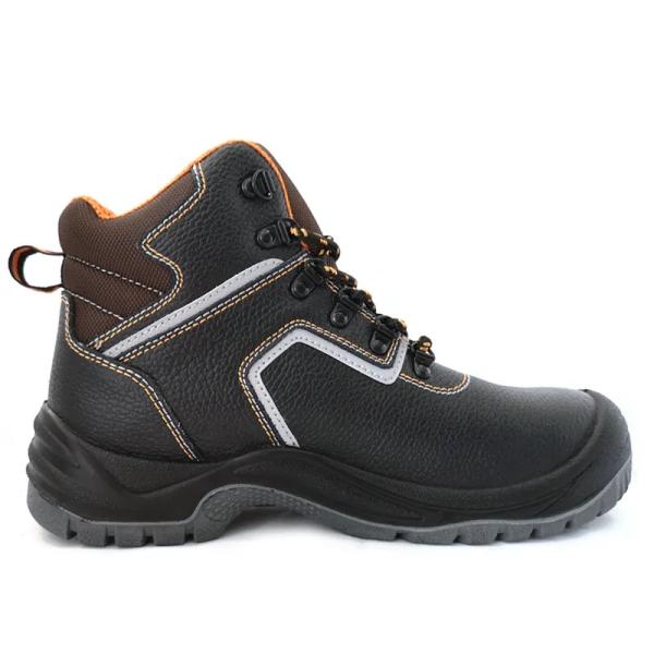 Chaussures de sécurité industrielles résistantes à l'usure S3 Bottes de travail antidérapantes pour hommes