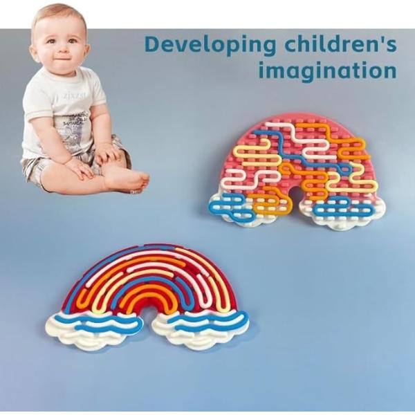 Силиконовая игрушка с сенсорной активностью, предназначенная для успокоения стресса, тревоги, СДВГ, аутизма.