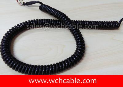 UV Resistant AWM Compliant Spiral Cable for Medical Healthcare Connections