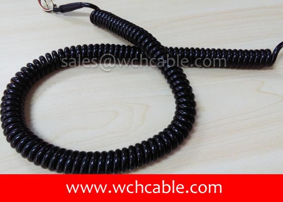 UV Resistant AWM Compliant Spiral Cable for Medical Healthcare Connections