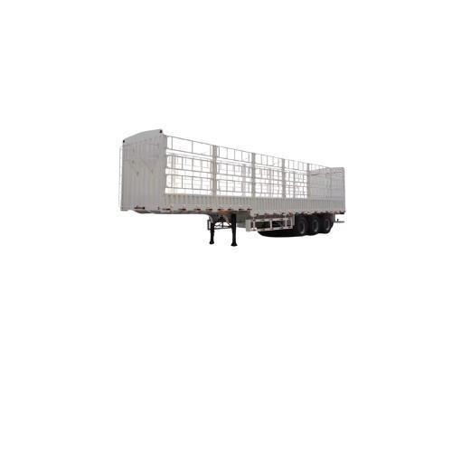 Supply Tri Axles Livestock Animals Fence Cargo Semi Truck Trailer with Air Suspension