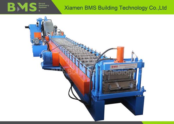 Hydraulic Cutting Custom Roll Forming Machine For Soundproof Walls / Back Panel Metal Roof