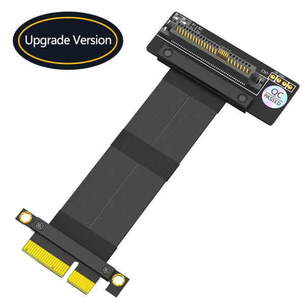 SFF-8639 U.2 90° до PCI-E 3.0 4X кабель расширения ленты для быстрой подключения