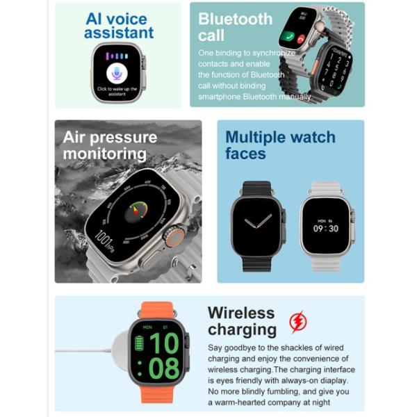 Smartwatch отслежывателя фитнеса монитора тарифа сердца Smartwatch спорт ROHS водоустойчивый