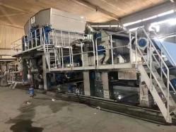 300m / Min Toilet Paper Making Machine Bamboo Pulp 3500 mm Jumbo Roll