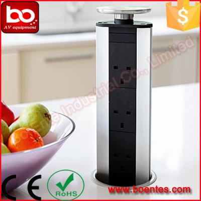 Levante a cozinha Worktop estalam acima o soquete com carregador 33*10*10 Cm de USB