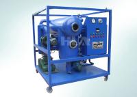 Máquina del purificador de aceite del transformador del alto vacío con el panel del control automático