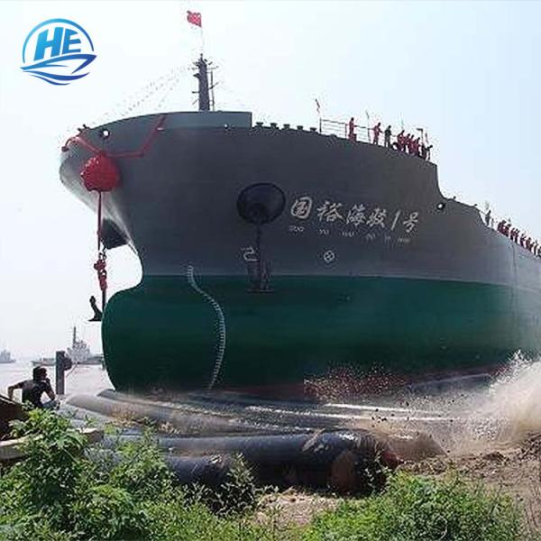 Dia 0.5m-4.5m Marine Salvage Airbag For Launching The Ship Dry Dock Airbag