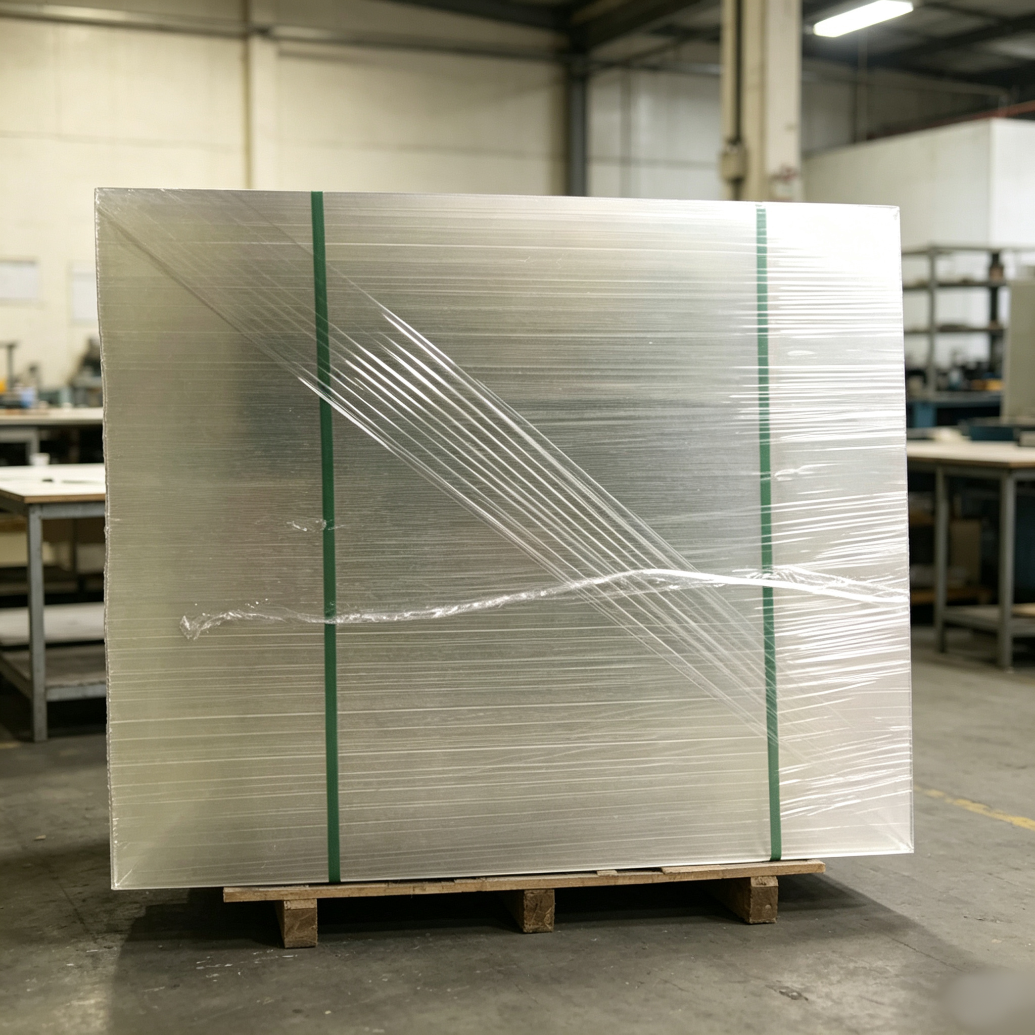 Custom Size Transparent PS Sheet Virgin Material Polystyrene Plastic Board for Packaging Boxes