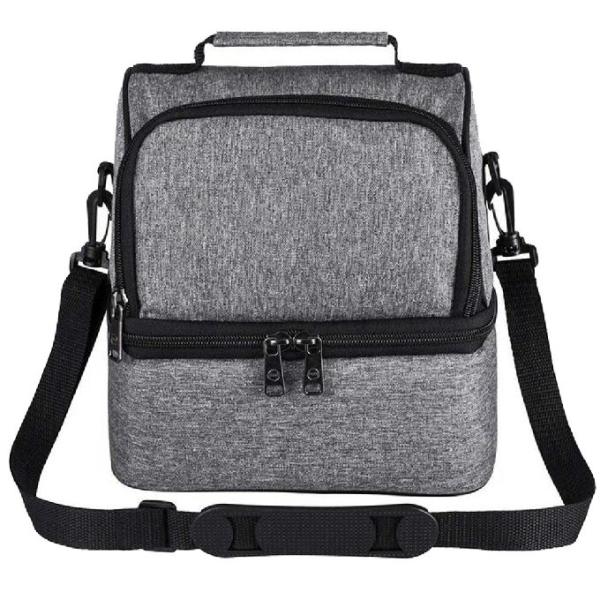 Полиэстер двойного слоя взрослый изолировал сумку доставки еды