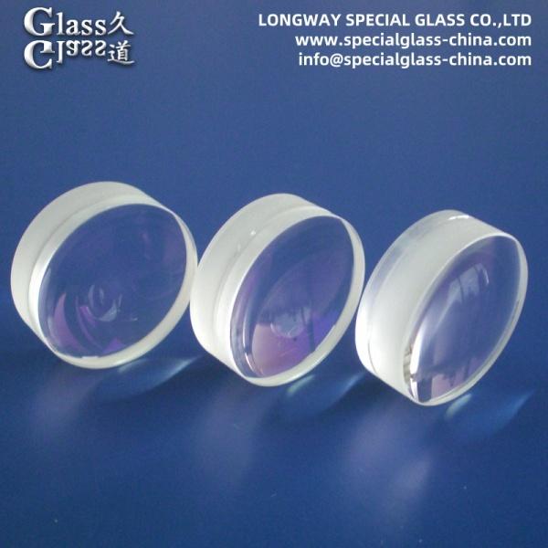 Low-Dispersion Focusing Convex Achromatic Lens for Collimators