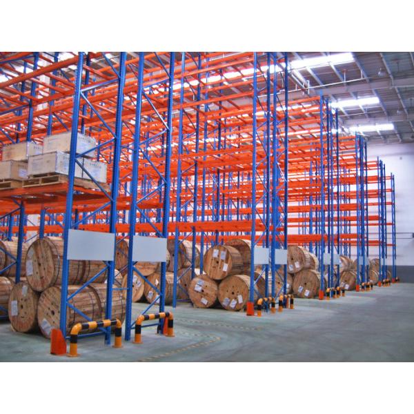 Powder Coating Heavy Duty Pallet Racking , Selective Pallet Rack For Storage