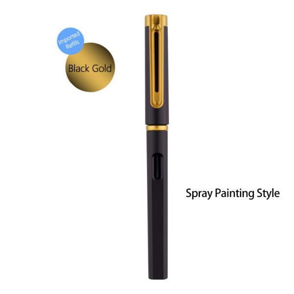 Multi Color Plastic Creative Gel Ink Pen Metallic Painting Advertising Signature Pen