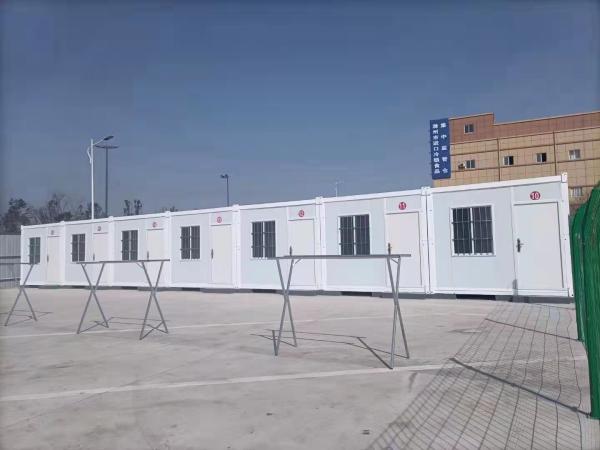 Camping Prefab Folding Container House , 20ft Modular Container House Office