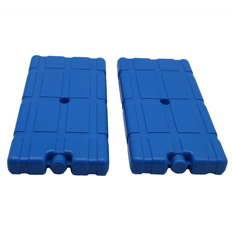 Трудный пластиковый кирпич 25*15*3.5cm 1000ml льда охладителя для более крутой коробки