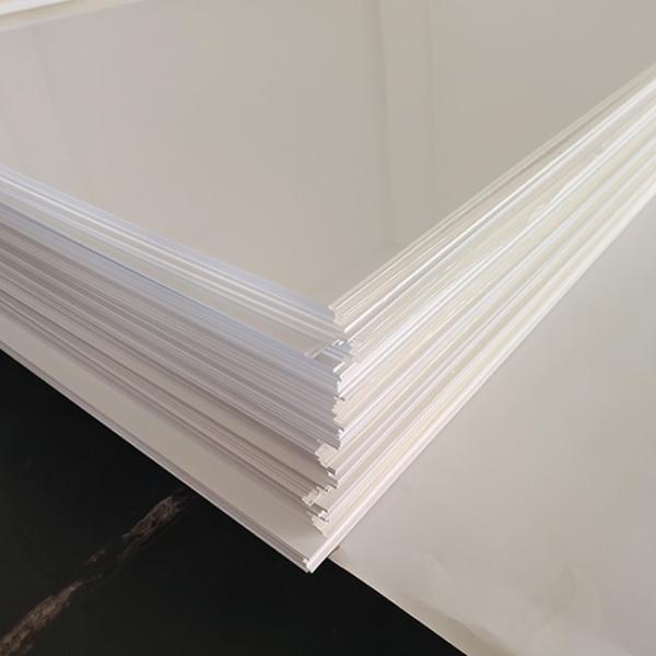 feuille acrylique 3mm blanche de la fonte PMMA de 2.8mm pour la baignoire