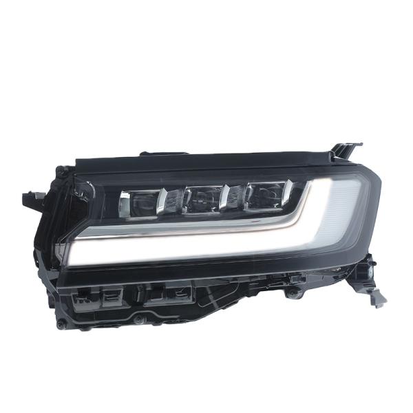100% Tested Auto Headlight Car Head Lamp Light For TOYOTA Land Cruiser 2022-2024 ABS Plastic