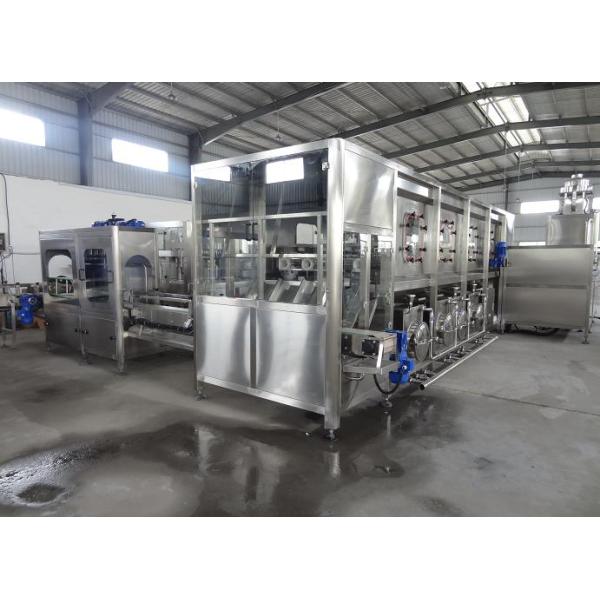 Машина завалки питьевой воды 600BPH, машина воды 5 галлонов разливая по бутылкам полноавтоматическая